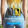 thumbnail image 4 of 2-in-1 Portable Neck & Desk Fan, 3000mAh USB Rechargeable, 3 Speeds Ultra-Quiet, Hands-Free for Outdoor Work Travel, Summer Birthday Gift, 4 of 11