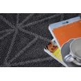 thumbnail image 4 of Furnish My Place Geometrical Pattern Indoor/Outdoor Refine Gray Rug, Abstract Area Rug, Doorway Mat, Contemporary Rug for Living Room, Entryway, Made in USA, 3' Octagon - Set of 10, 4 of 5