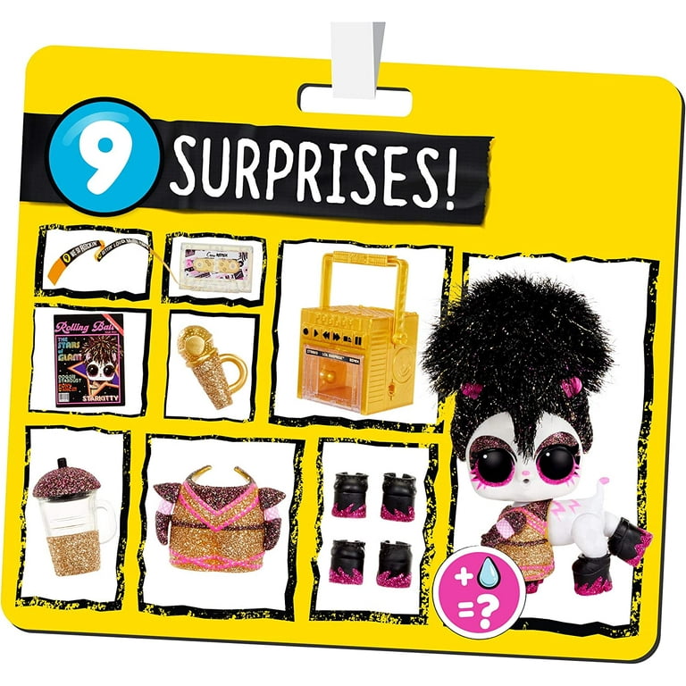 LOL Surprise Remix Pets 9 Surprises with Real Hair Surprise Song Lyrics 1 RANDOM Figure Great Gift for Kids Ages 4 5 6