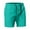 Green, variant on Bcfgryg Men's Shorts Solid Color Beach Sports Fitness Shorts Lightweight Men's Running Shorts Blue L