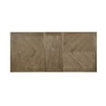 thumbnail image 3 of Furniture of America Stanley Rustic Extendable Dining Table, Light Oak, 3 of 6