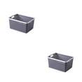 thumbnail image 4 of Maytalsory Premium And Nest-able Storage Solution For Desk Storage Basket Widely grey mini 2Set, 4 of 6