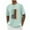Mint Green, variant on Goodtrade8 Green Men's St.Patrick's Day Shirts Big and Tall Gifts Casual Crew Neck Short Sleeve Printed Men's T-Shirts