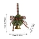 thumbnail image 3 of Fiudx Colgante de Nudo de Mariposa de Metal, Decoración de Rama de Hierro Antiguo, Diseño de Lazo Único, Estilo Vintage, Versátil, para Árbol de Navidad o Manualidades. Disponible En 10 X 7 X 3 Cm y, 3 of 6