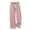 Pink, variant on Womens Pants Womens Fashion Casual Elastic Drawstring Waist Print Pocket Long Pants