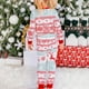 thumbnail image 4 of Conjunto de pijamas a juego de Navidad para madre, padre, niños, ropa a juego, conjunto de apariencia familiar, peleles para niña, pijamas para dormir, 4 of 4