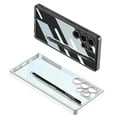 thumbnail image 7 of for Samsung Galaxy S24 Ultra Clear Case, [Military Grade Drop Protection] Crystal Clear Shockproof Bumper Case with Pen Stylus & Pen Holder for Samsung Galaxy S24 Ultra Protective Cover, Black, 7 of 7