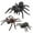 Multicolor, variant on PATLOLLAV Halloween Decoration Spider,Tarantula Funnel Spider Black Spider Simulation Insect Solid Model Children Spooky Props,Halloween Spider Doll,Clearance Sales
