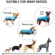 thumbnail image 2 of Abrigo de invierno reflectante para perros Chaleco deportivo Chaquetas Ropa para la nieve - Azul, cofre: 27-31.5 quot;, longitud de la espalda: 28 quot; Feliz Sencillez, 2 of 4