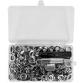thumbnail image 3 of Wekvgz 120pcs Grommet Tool Kit 1/2inch Metal Grommet Eyelet Set with Install Tool and Storage Case Multipurpose Eyelet Tool Kit for Leather Fabric Curtain Shoe Clothes, 3 of 10