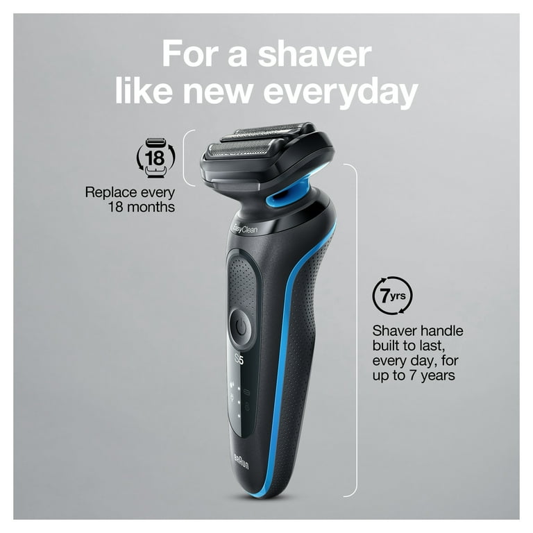 Braun Series 5 5020s Men's Electric Shaving Machine, Wet
