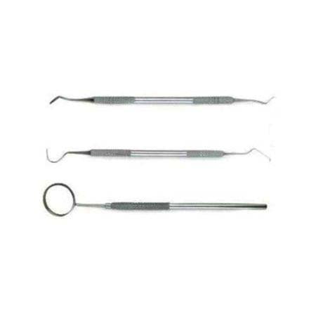 4 Piece Gasket Scraper - Dental Tarter Scraper and Remover Set Stainless Steel+ Free Protective Cover (buy 4 and Get 1 Free)