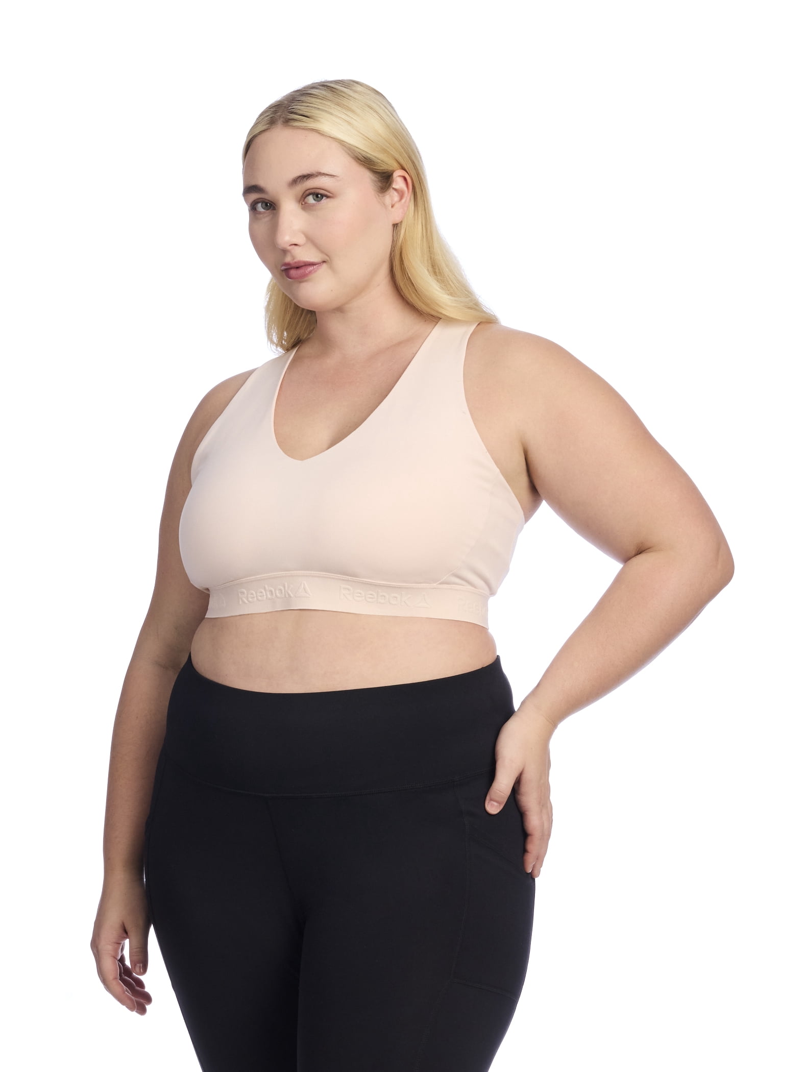 Reebok Women's and Women's Plus High Impact Inspire Sports Bra, Sizes XS-4X