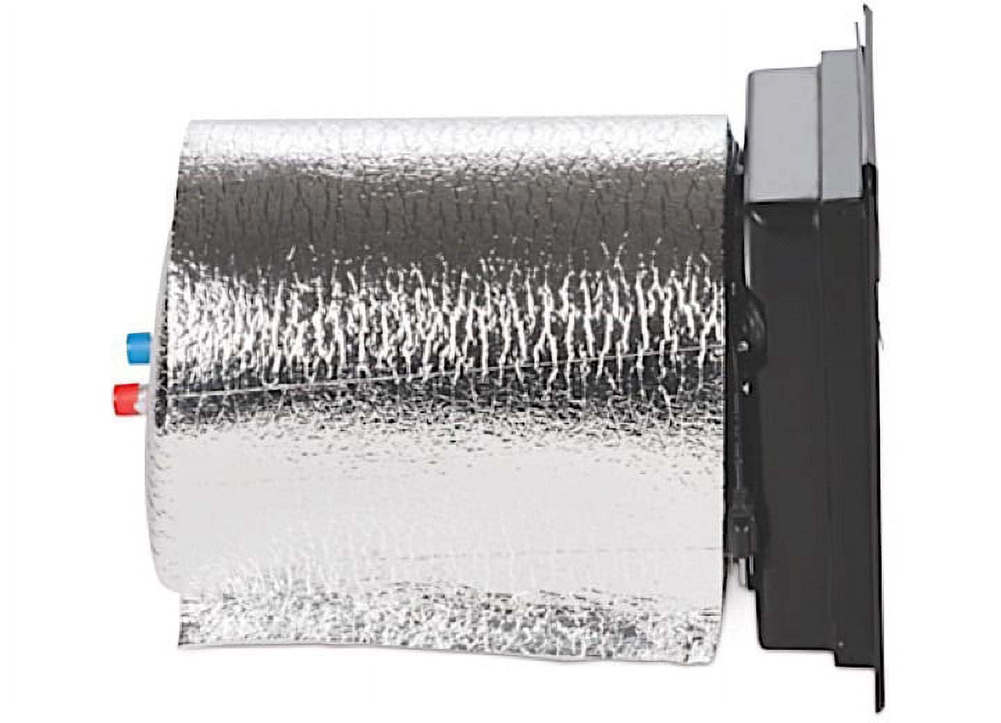 Dometic WH-6GA RV Gas and Electric Water Heater - 6 Gallon Silver Burner w/ Quick Heating -10 btu Burner System for Indoor Installation