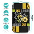 thumbnail image 5 of Washable Rubber Sunflower Cute Floral Dish Drying Mats for Kitchen Counter Home Large Coffee Bar Pad Accessories and Decor for Utensils Stemware 19.5''x12'', 5 of 7