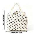 thumbnail image 3 of Eolstice Insulated Lunch Bag, Portable Bento Tote with Ice Pack, Bring Food to Work Camping, Reusable Meal Bag, For Men Women, 3 of 6