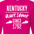thumbnail image 4 of Inktastic Kentucky is Awesome Since 1792 Long Sleeve T-Shirt, 4 of 5