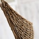 thumbnail image 3 of Wmhnj Maceta colgante tejida de mimbre natural para almacenamiento, decoracin de pared para interiores y exteriores, jardn, patio, balcn o sala de estar., 3 of 8