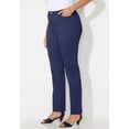 thumbnail image 4 of Catherines Women's Plus Size Tall Sateen Stretch Pant, 4 of 6