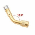 thumbnail image 1 of Lefu 1pcs Copper Tyre Valve Extension Adaptor Tire Stem Extender for Motorcycle Car, 1 of 2