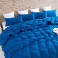 thumbnail image 4 of Coma Inducer Snorze® Cloud Comforter Set - ® Oversized Bedding in True Blue Oversized Alaskan King, 4 of 5
