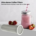 thumbnail image 4 of Hicess Cold Brew Coffee Filter Food Grade Stainless Steel Ultra Fine Mesh Wide Mouth Jar Tea infuser Iced Tea Coffee Maker Filter Kitchen Supplies, 4 of 8