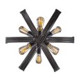 thumbnail image 4 of Golden Lighting 7001-6P ABZ Six Light Pendant, 4 of 7