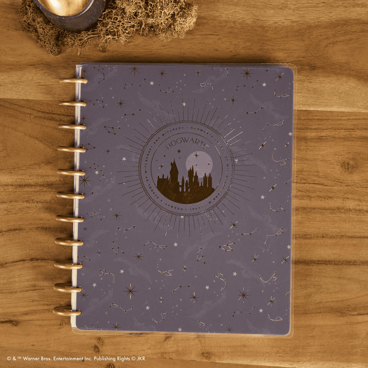 Happy Planner Wizarding World Big 12 Month Disc Bound Undated Planner