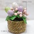 thumbnail image 3 of Easter Table Decor Colorful Speckled Easter Eggs Artificial Easter Flower Pot Spring Decor Easter For Home Outdoor Courtyard Easter Decorations, 3 of 9