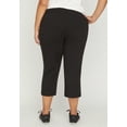 thumbnail image 3 of Catherines Women's Plus Size Petite Smooth Fit Capri, 3 of 3