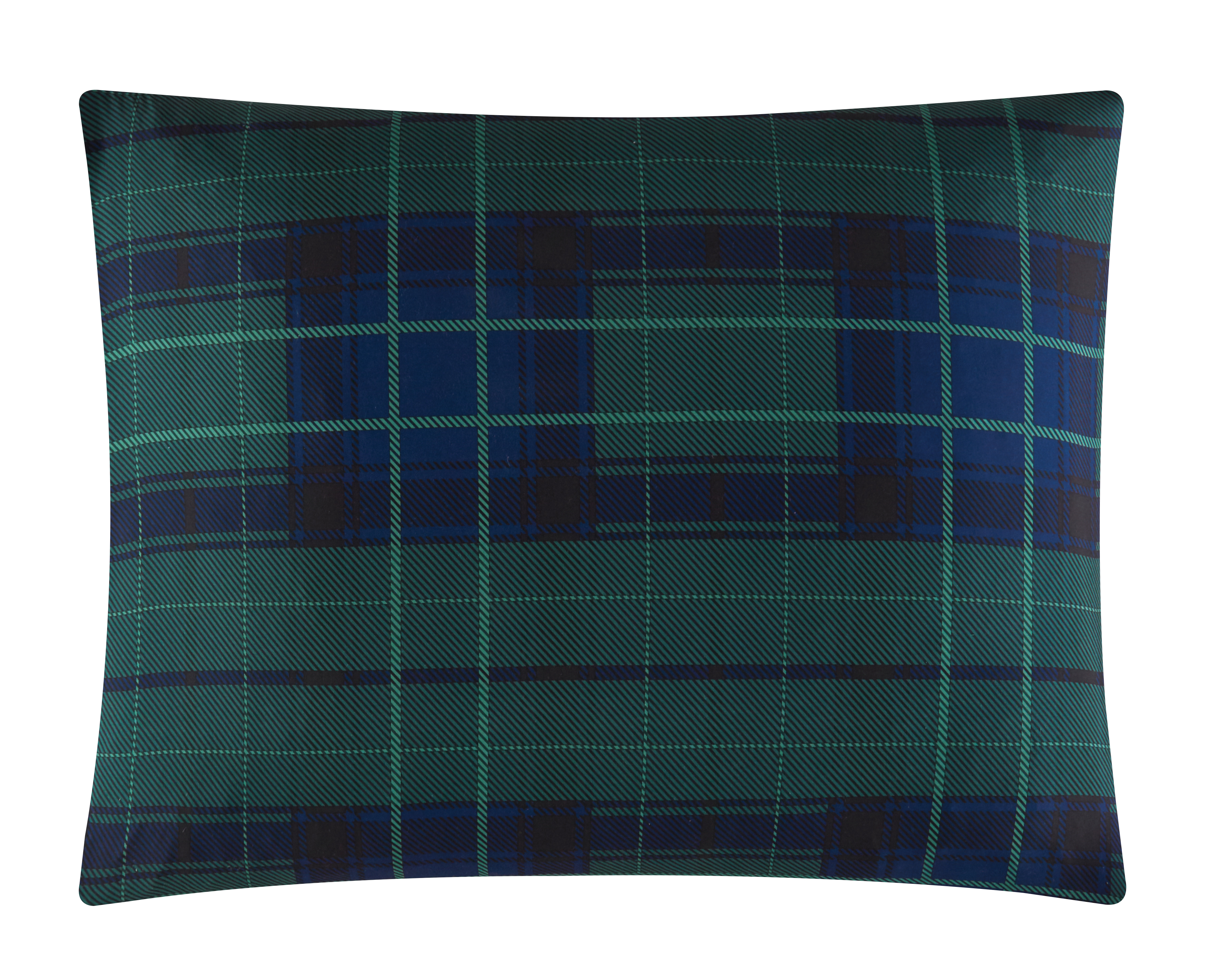 Dearfoams Super Soft 7-Piece Blue Tartan Plaid Bed in a Bag Bedding Set, King - image 2 of 4