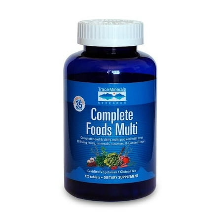 Living Multivitamin - Complete Foods Multi Trace Minerals 120 Tabs