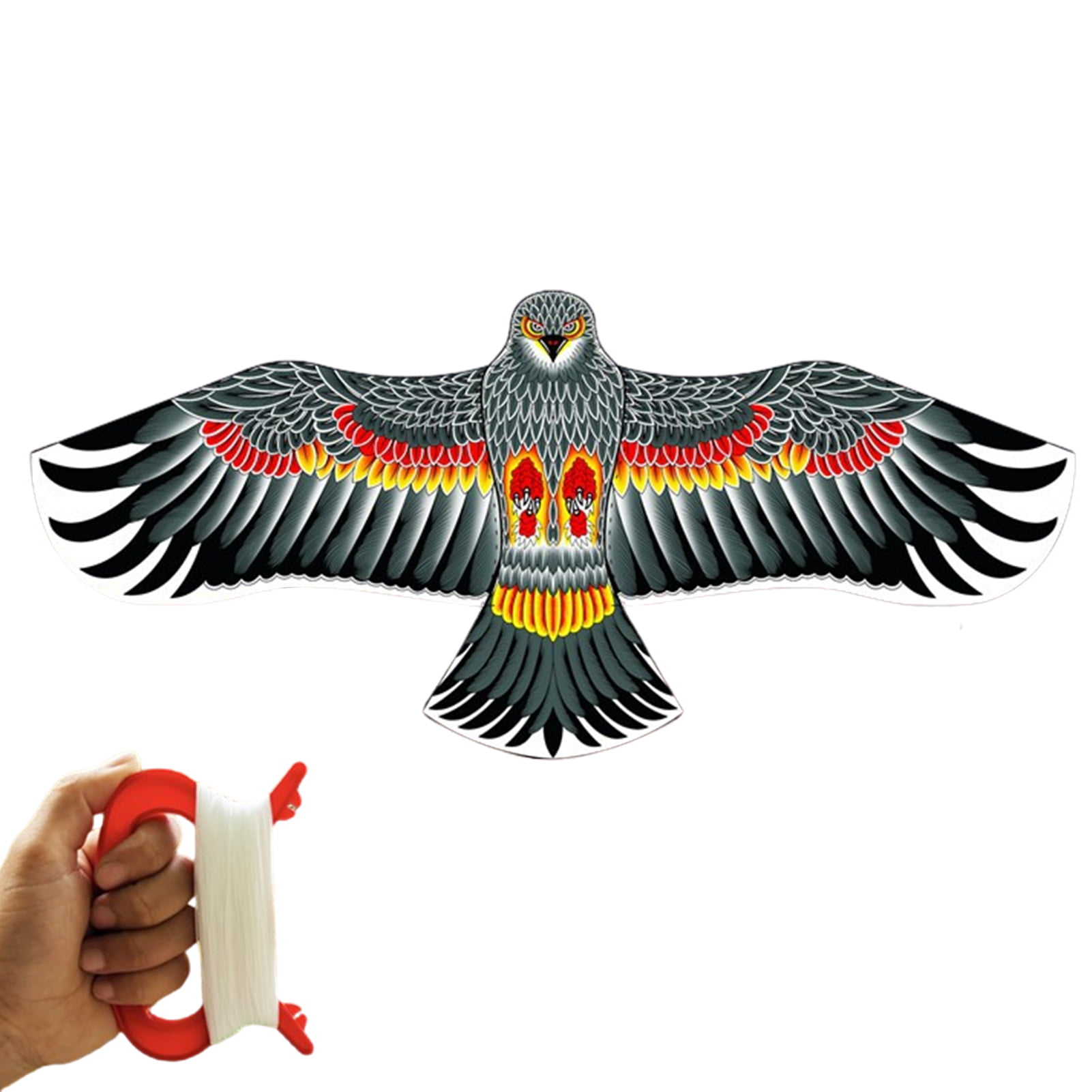 Outdoor Fun Sports Eagle Kite Handle Line High Quality Flying Higher Big Kites 