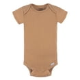 thumbnail image 3 of Gerber Baby Neutral Short Sleeve Onesies, 3-Pack, Sizes Newborn - 24 Months, 3 of 10