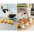 thumbnail image 3 of Extra Large Piping Bags 26 Inch - 50 Pack Disposable Pastry Bags - Thick Anti-Burst Pastry Icing Frosting Piping Bags For Decorating Cupcakes Cakes Cookies (Extra Large 26 Inch-50 Pack), 3 of 4