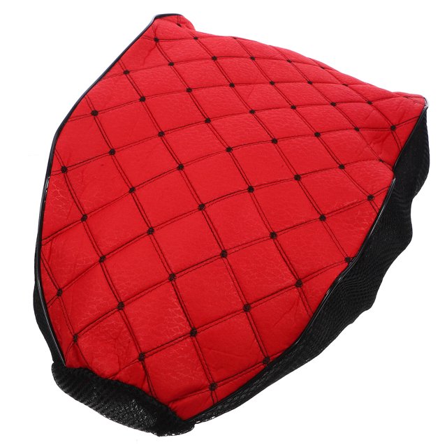 unbranded Funda Roja Para Asiento De Motocicleta Con Protección Absorción Y Antideslizante