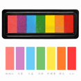 thumbnail image 1 of 7 Colors Water-Based Ink Pad For Finger Painting Graffiti Long Strip Rubber Stamp 21X8cm 40g, 1 of 5