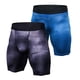 thumbnail image 1 of "Shorts deportivos para hombre con cintura elástica, diseño compresivo y estampado moderno - Paquete de 3 en talla L - Material transpirable y secado rápido para ciclismo y entrenamiento", 1 of 6