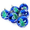 thumbnail image 2 of Bolas De Navidad Adornos Bolas Colgantes De Plástico Inastillables Para Decoraciones De Árboles De Navidad 6 Uds matsuzay HA044211-01, 2 of 6