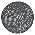 thumbnail image 4 of SAFAVIEH Soho Andrew Polka Dots Wool Area Rug, Dark Grey, 2' x 3', 4 of 6