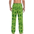 thumbnail image 2 of GZHJMY St. Patrick's Day Pajama Pants for Men, Lounge Pants Lightweight Men Pajama Bottoms with Drawstring Pockets, Christmas New Year Birthday Gifts, X-Large, 2 of 6