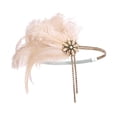 thumbnail image 2 of Tocado de plumas Sunnimix para boda y fiesta de Halloween, 2 of 7
