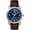 Brown/Silver-Tone/Blue, variant on Timex Men's Classics 39mm Leather Strap Watches