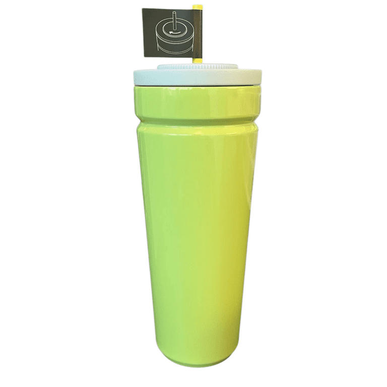 Starbucks 2025 Lime Green With Blue Twist-To-Seal Leakproof