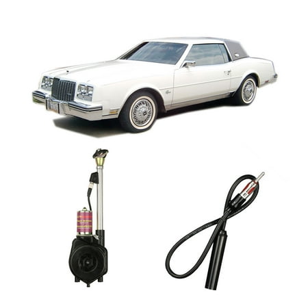 Buick Riviera Weatherstripping - Buick Riviera 1983-1995 Factory OEM Replacement Radio Stereo Powered Antenna