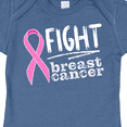 thumbnail image 4 of Inktastic Fight Breast Cancer Pink Ribbon Boys or Girls Baby Bodysuit, 4 of 5
