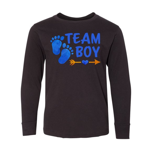Inktastic Team Boy Long Sleeve Youth T-Shirt