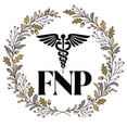 thumbnail image 3 of CafePress - FNP Nurse Practitioner Wreath Pajamas - Women's Short Sleeve Print T-Shirt and Pants Light Cotton Pajama Set, 3 of 7