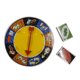 thumbnail image 1 of Juego de mesa Nikou con cartas giratorias para el hogar bar fiesta de Navidad rojo, 1 of 12