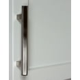 thumbnail image 3 of GlideRite 5 in. Center Solid Hexagon Bar Pull Cabinet Hardware Handle, Satin Nickel, Pack of 10, 3 of 4